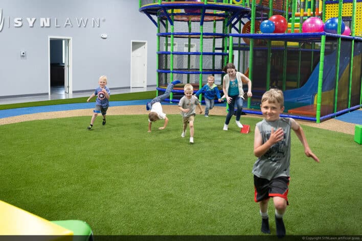 SYNLawn Arizona play run wild indoor playground grass